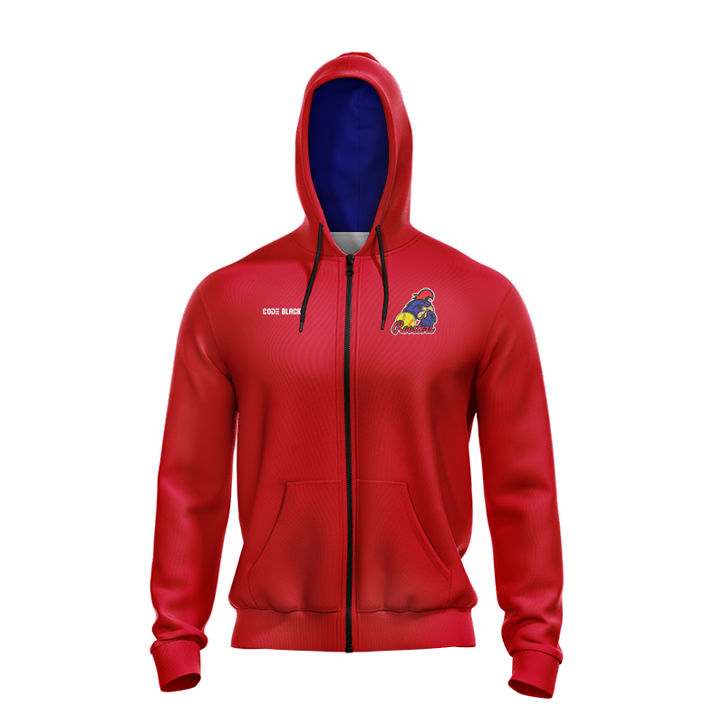 Roosters Zip-Up Hoodie