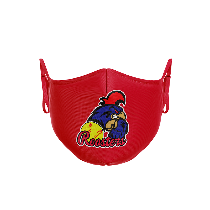 Roosters Logo Face Mask